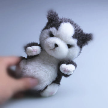 Adorable Hasky Dog Stuffed Animal Plush Toy